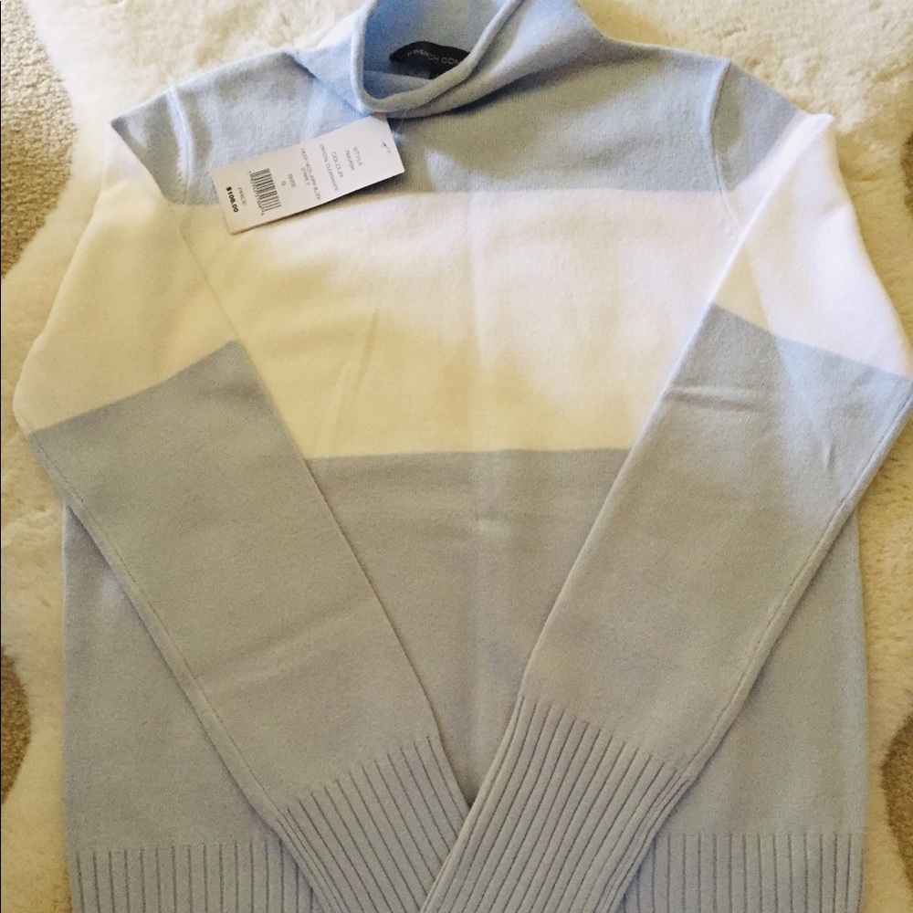 French Connection Color Block Sweater..NWT